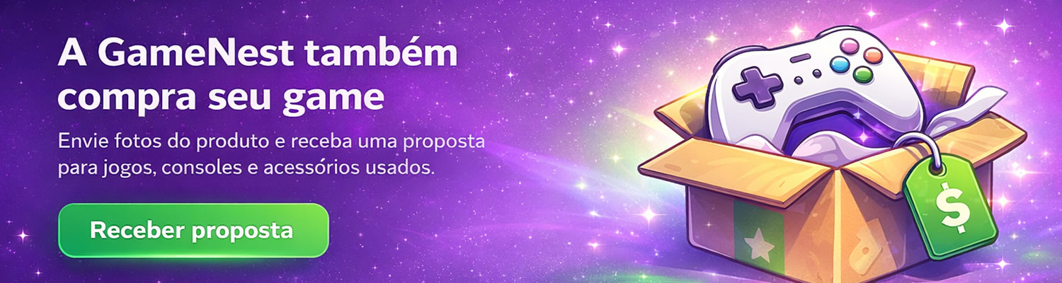 A GAMENEST compra seu game!