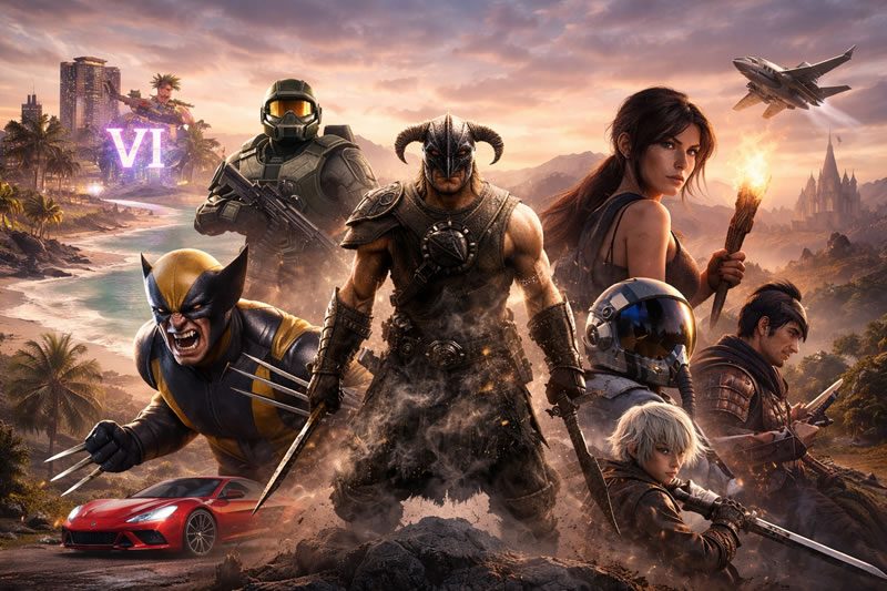 Os 10 jogos mais aguardados de 2026