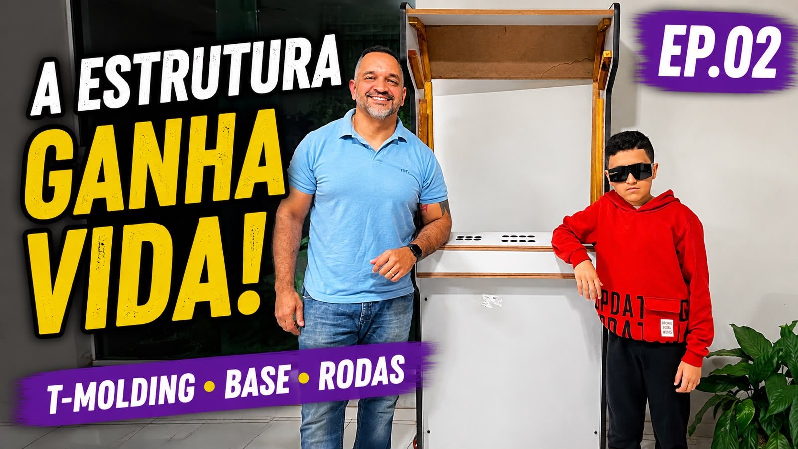 Construindo um Fliperama Arcade do Zero | Episódio 02 - A Estrutura Ganha Vida