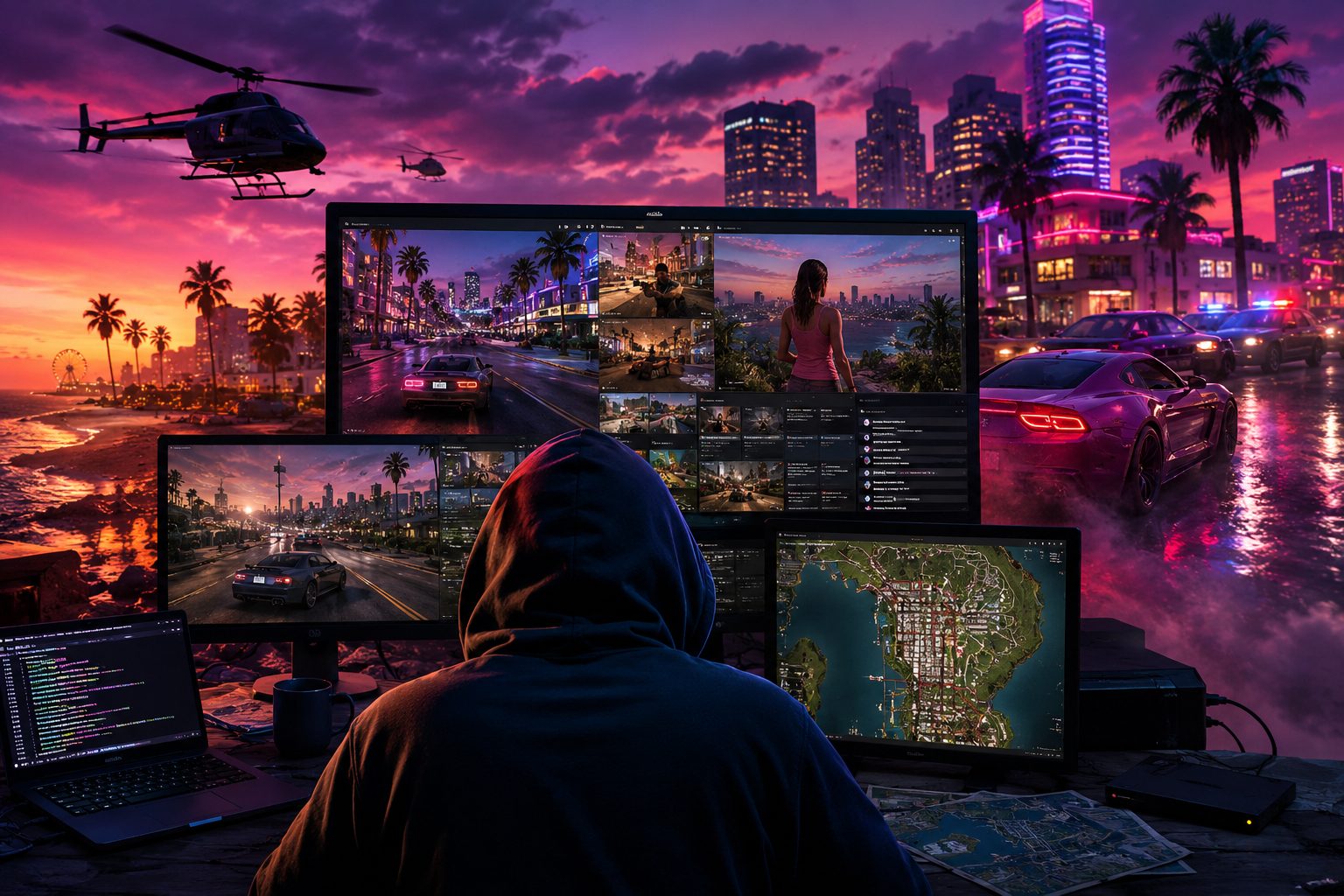 Tudo que se sabe até agora sobre os vazamentos de GTA 6