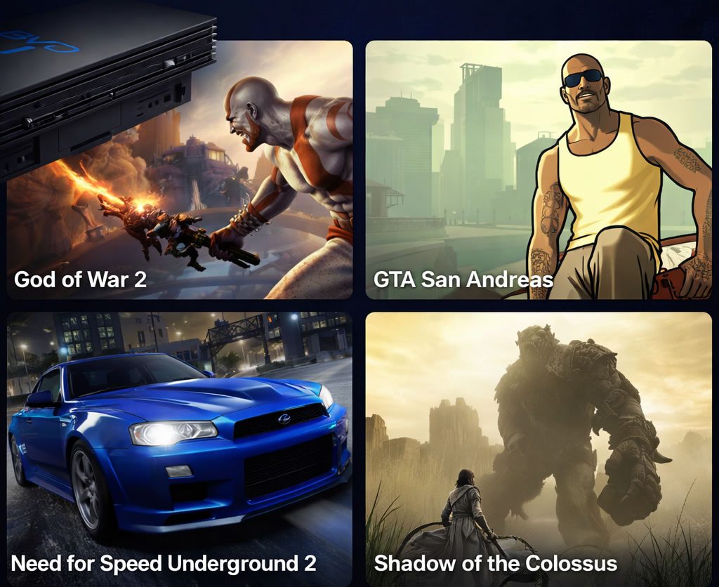 Se você jogou esses jogos de PS2, você teve uma infância lendária