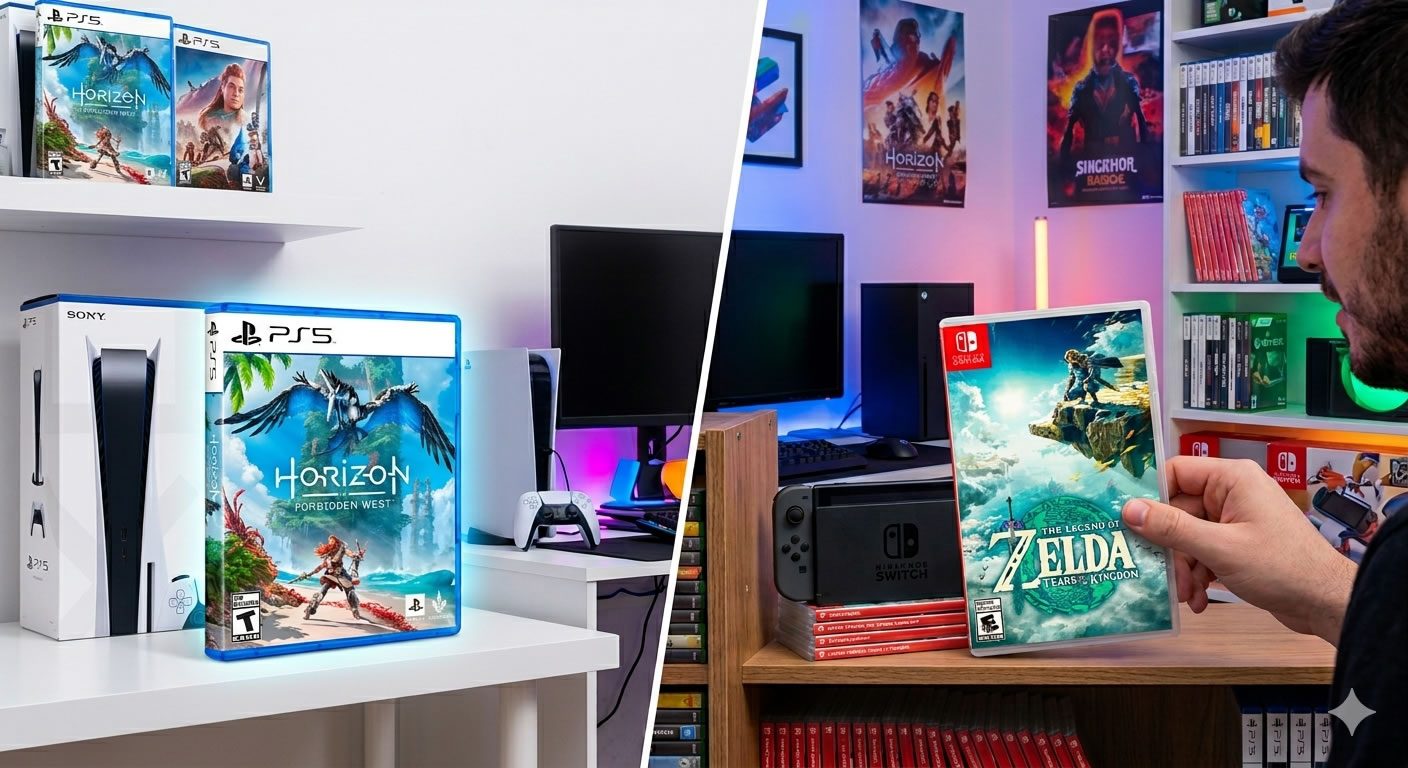 Vale a pena comprar jogos usados em 2026?