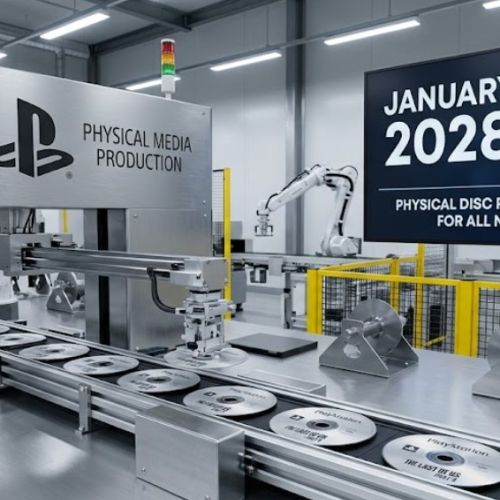 Sony encerrará produção de mídias físicas no PlayStation em 2028