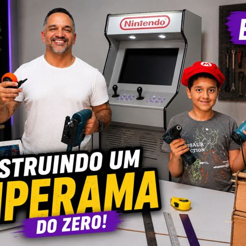 Construindo um Fliperama Arcade do Zero - Episódio 01 | O Projeto Começa
