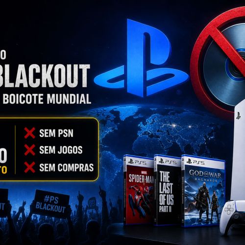 Fim da mídia física é oficial: Sony confirma adeus aos discos em 2028 e movimento #PSBlackout mobiliza jogadores