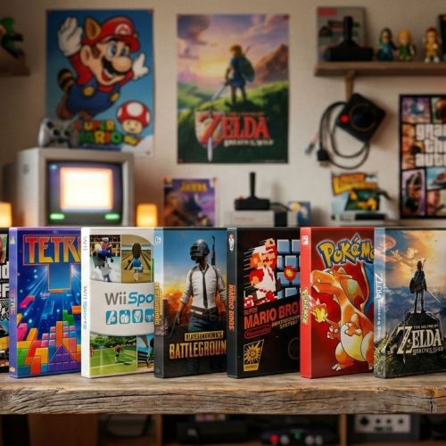 Os jogos mais vendidos da história dos videogames