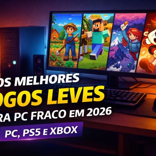 Os melhores jogos leves para PC fraco em 2026